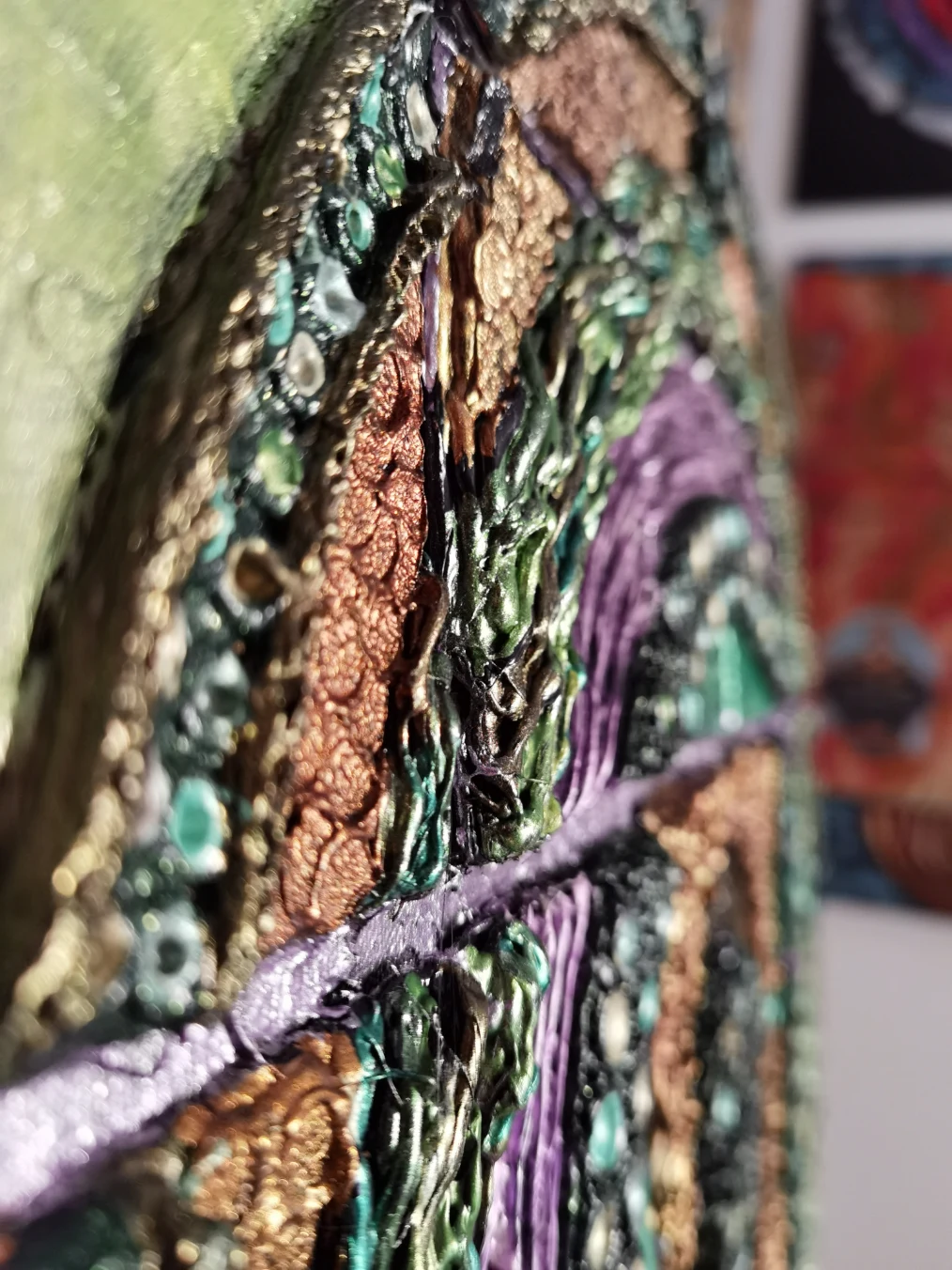 textured abstract art