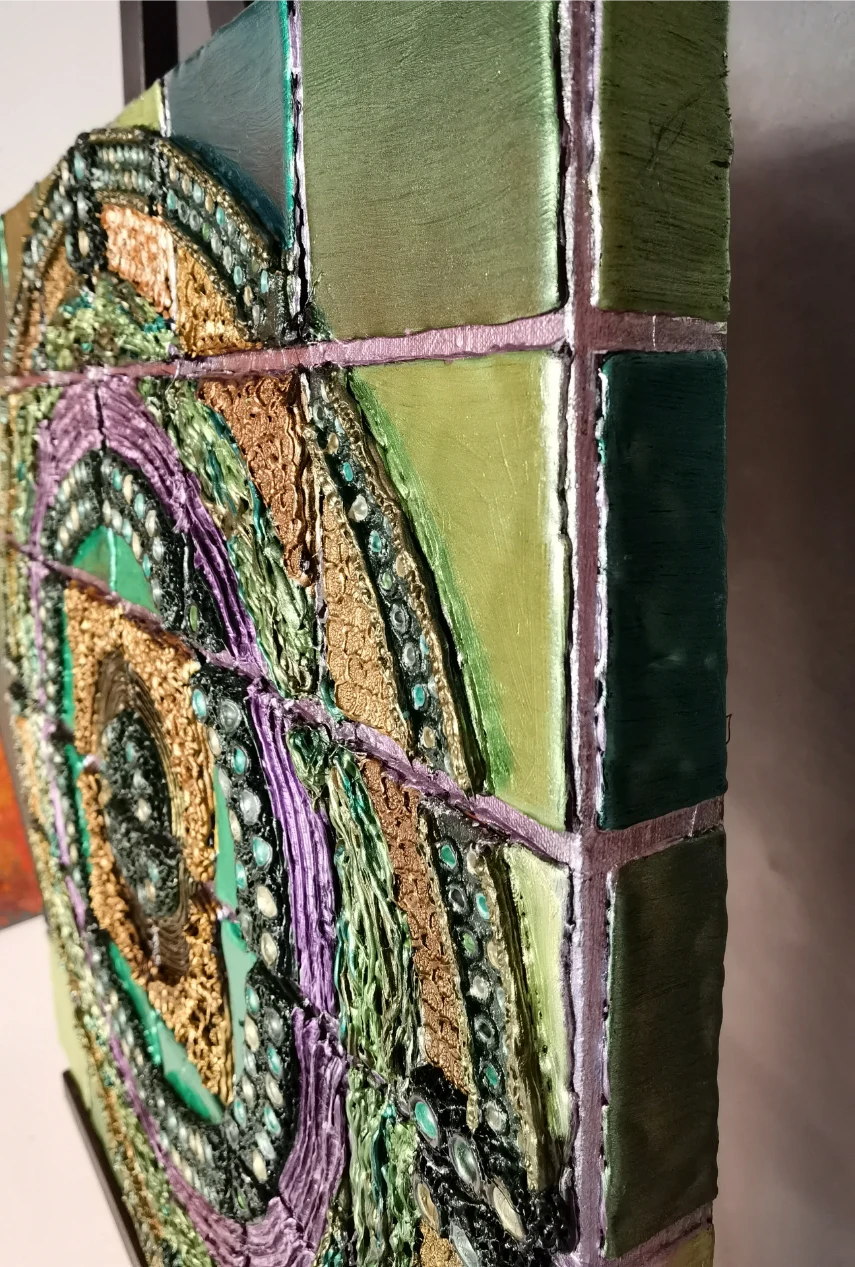 textured abstract art