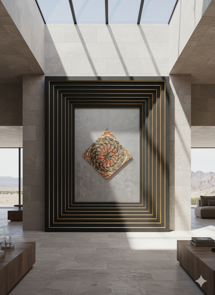 Blossoming Life - Energised VisionArt by Mauricco - TEXTURED CANVAS ART