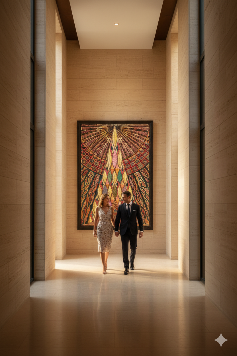 Solaris Cascade - Energised VisionArt by Mauricco - ART SACRED GEOMETRY