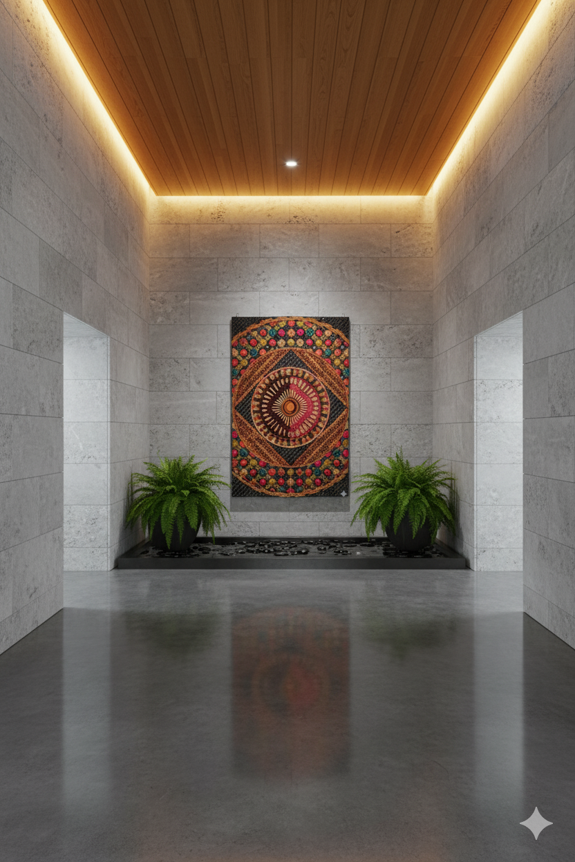 Mighty-Star-Of-Harmony - Energised VisionArt by Mauricco - MANDALA ART