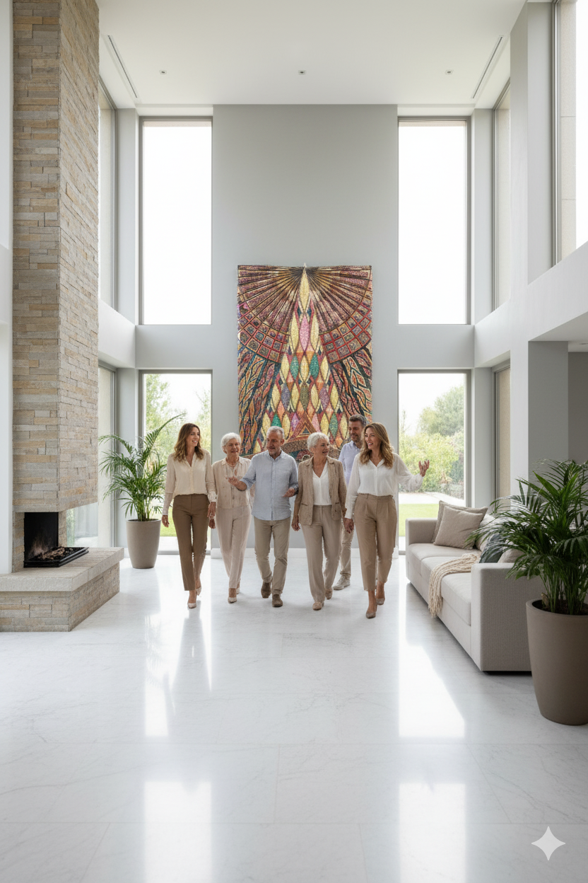 Solaris Cascade - Energised VisionArt by Mauricco - ART SACRED GEOMETRY