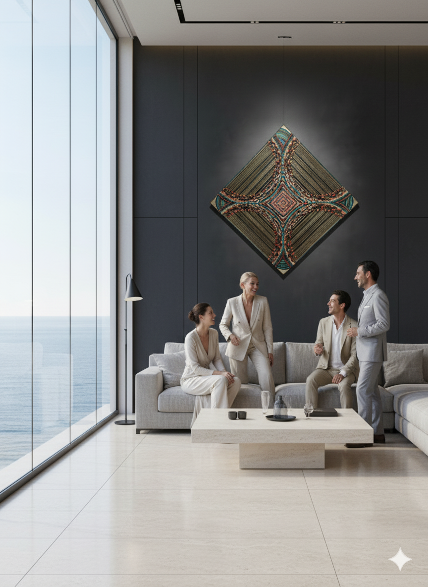 Dreamer Paradise - Energised VisionArt by Mauricco - ICONIC ABSTRACT ART