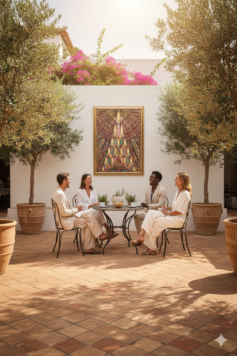 Solaris Cascade - Energised VisionArt by Mauricco - ART SACRED GEOMETRY