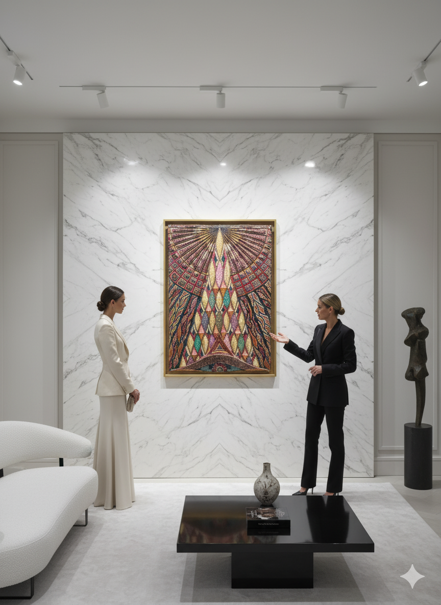 Solaris Cascade - Energised VisionArt by Mauricco - ART SACRED GEOMETRY