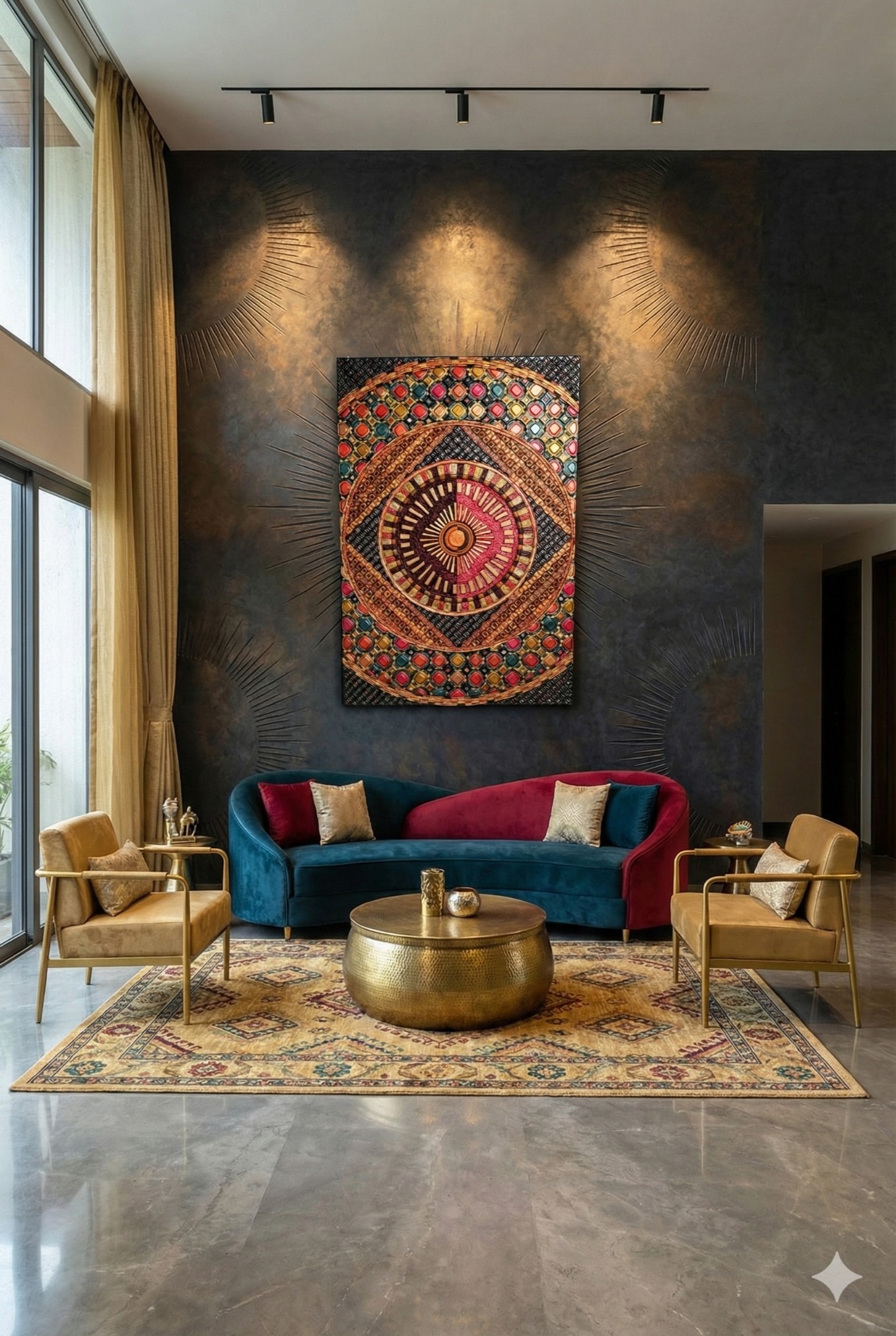 Mighty-Star-Of-Harmony - Energised VisionArt by Mauricco - MANDALA ART