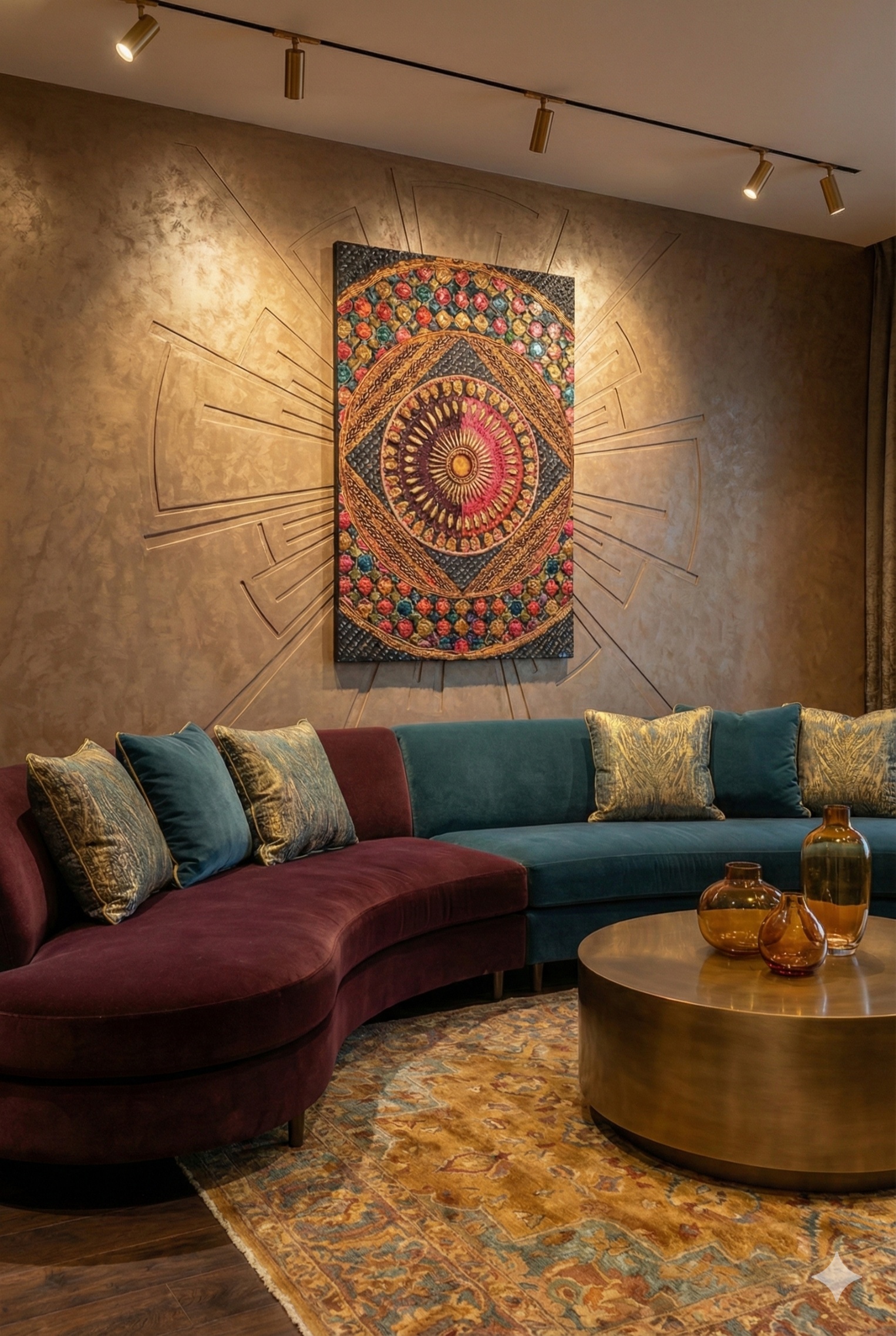 Mighty-Star-Of-Harmony - Energised VisionArt by Mauricco - MANDALA ART