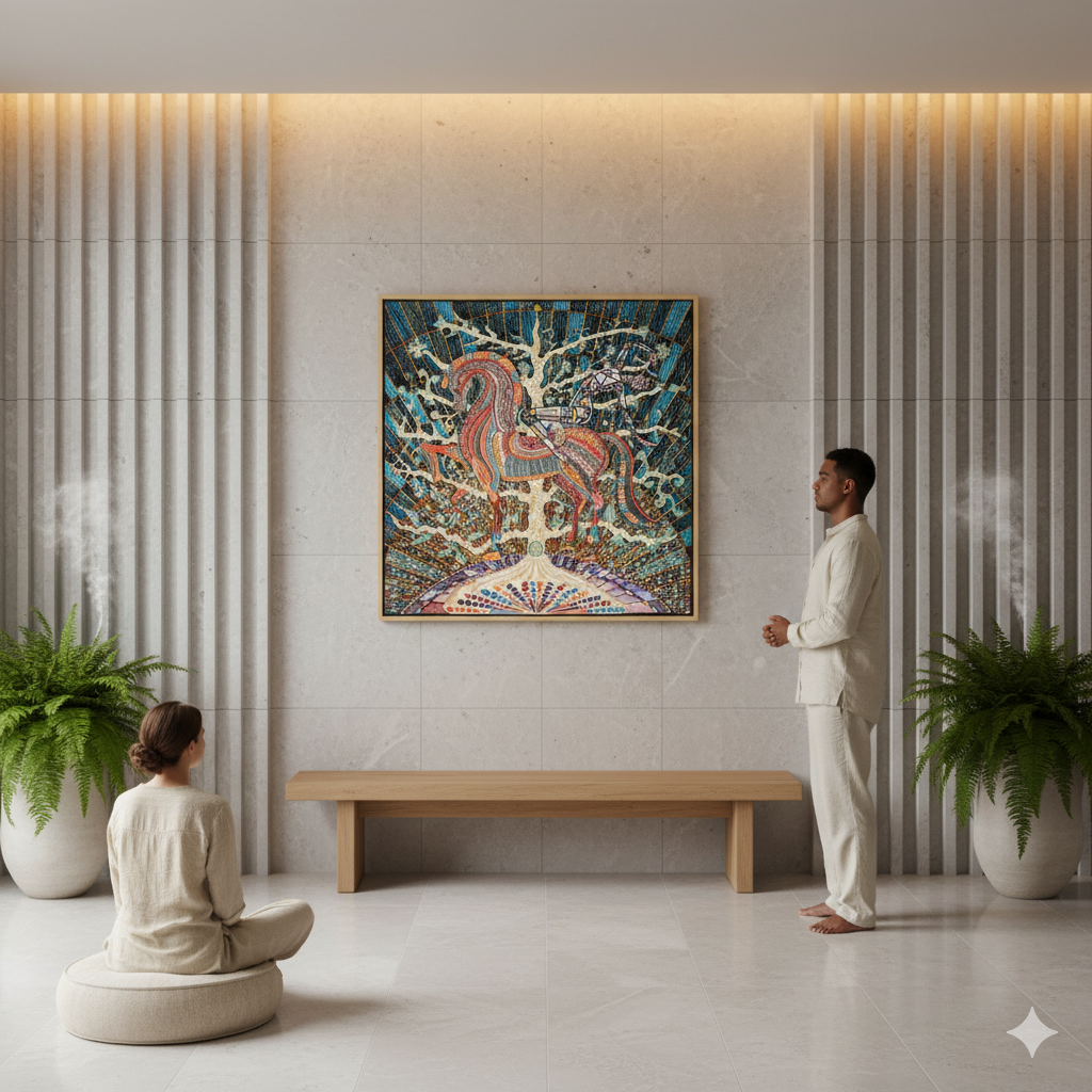 Sun Rider - Energised VisionArt by Mauricco - avantgarde art